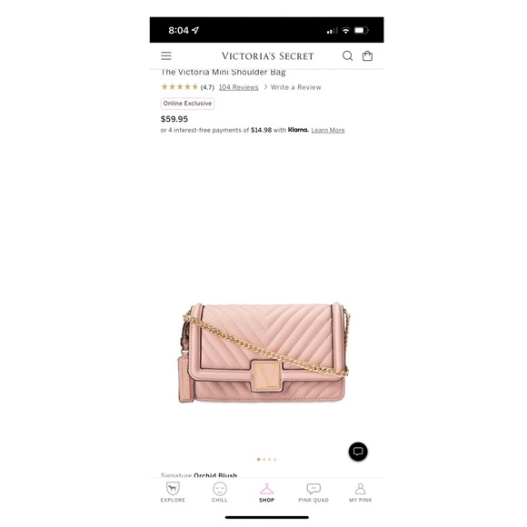 Victoria's Secret Bags The Victoria Secret Mini Shoulder Bag Poshmark
